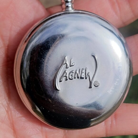 Vintage Al Agnew exclusive edition "Majestic Flight" bald eagle pocket watch - Picture 4 of 16